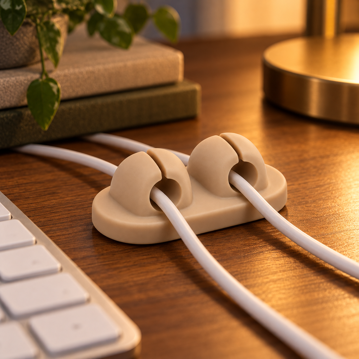 Pebble Duo Cable Clip