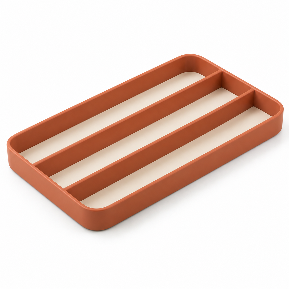 Three Lane Desk Tray