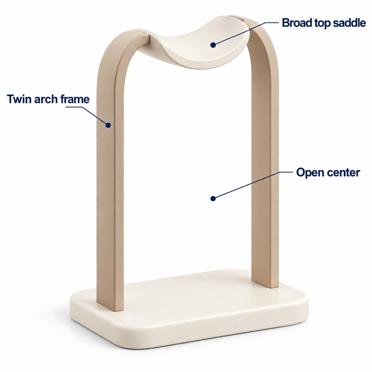 Twin Arch Headphone Stand