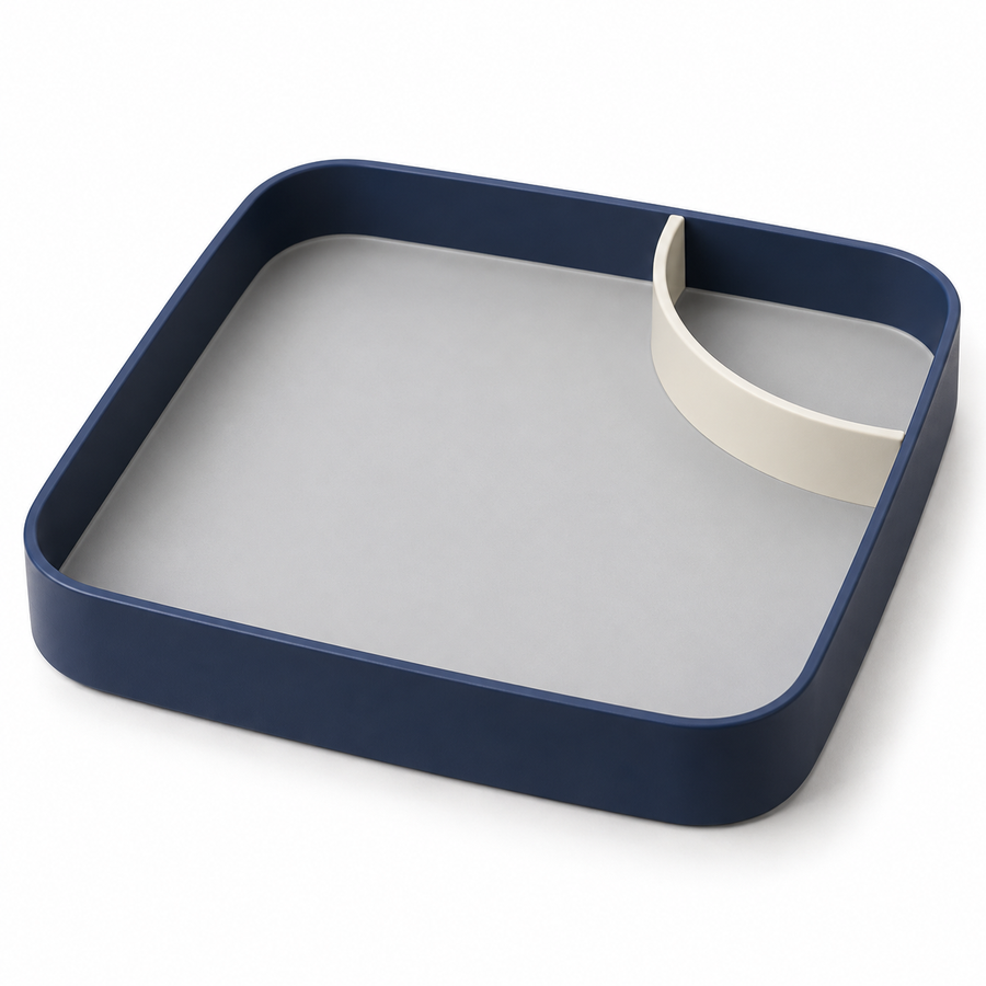 Arc Corner Desk Tray