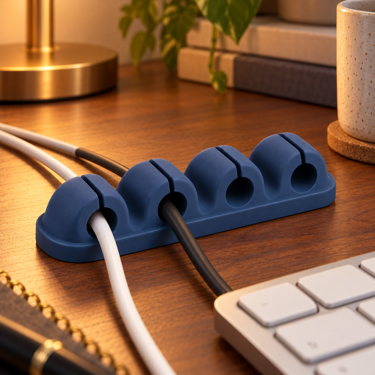 Bridge Four-Channel Cable Clip