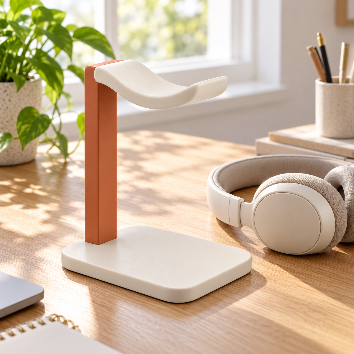 Offset Stem Headphone Stand