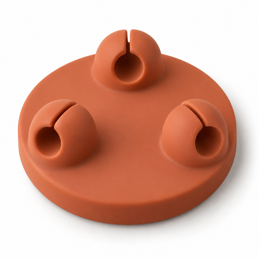 Orbit Three-Way Cable Clip