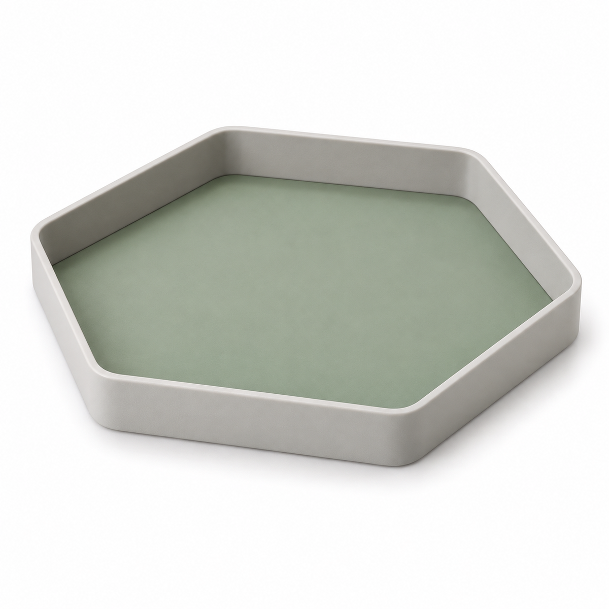 Soft Hexagon Desk Tray