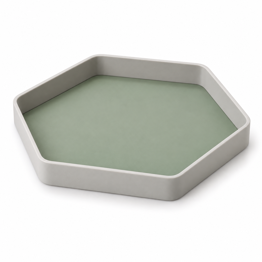 Soft Hexagon Desk Tray