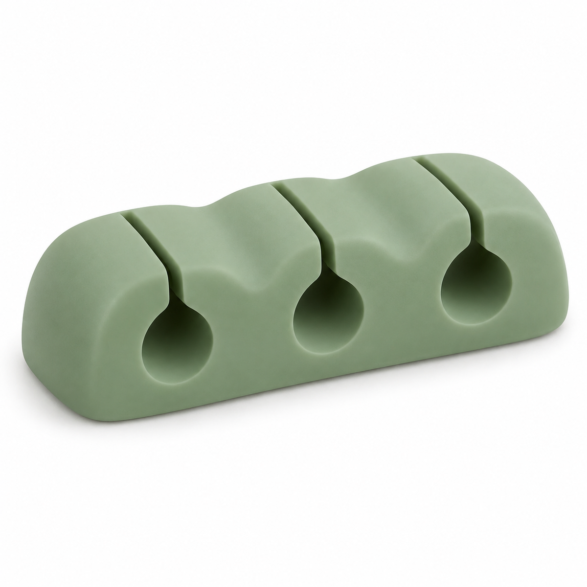 Wave Row Three-Slot Cable Clip